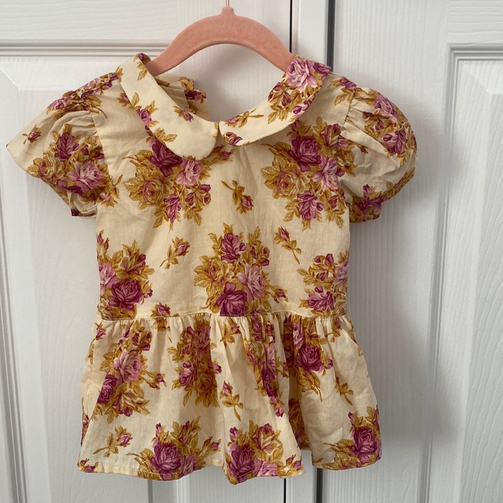 Janie and Jack Floral Blouse